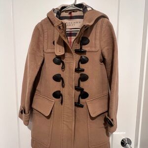 Burberry Brit Camel Wool Coat US 00